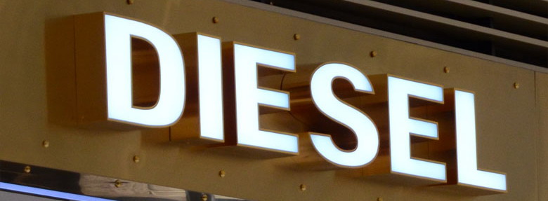 ILLUMINATED BRASS LETTERS